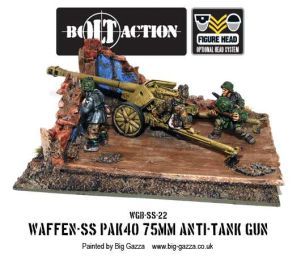 Bolt Action - Waffen SS 75mm PAK 40